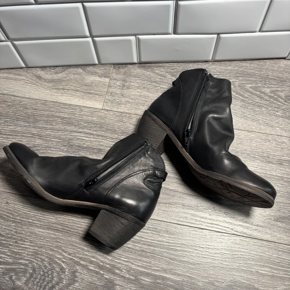 Felmini A130 Coal‎ Black Ankle Boot EU39 US7